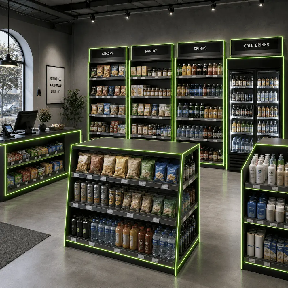 Planning a retail store layout with Planner 5D