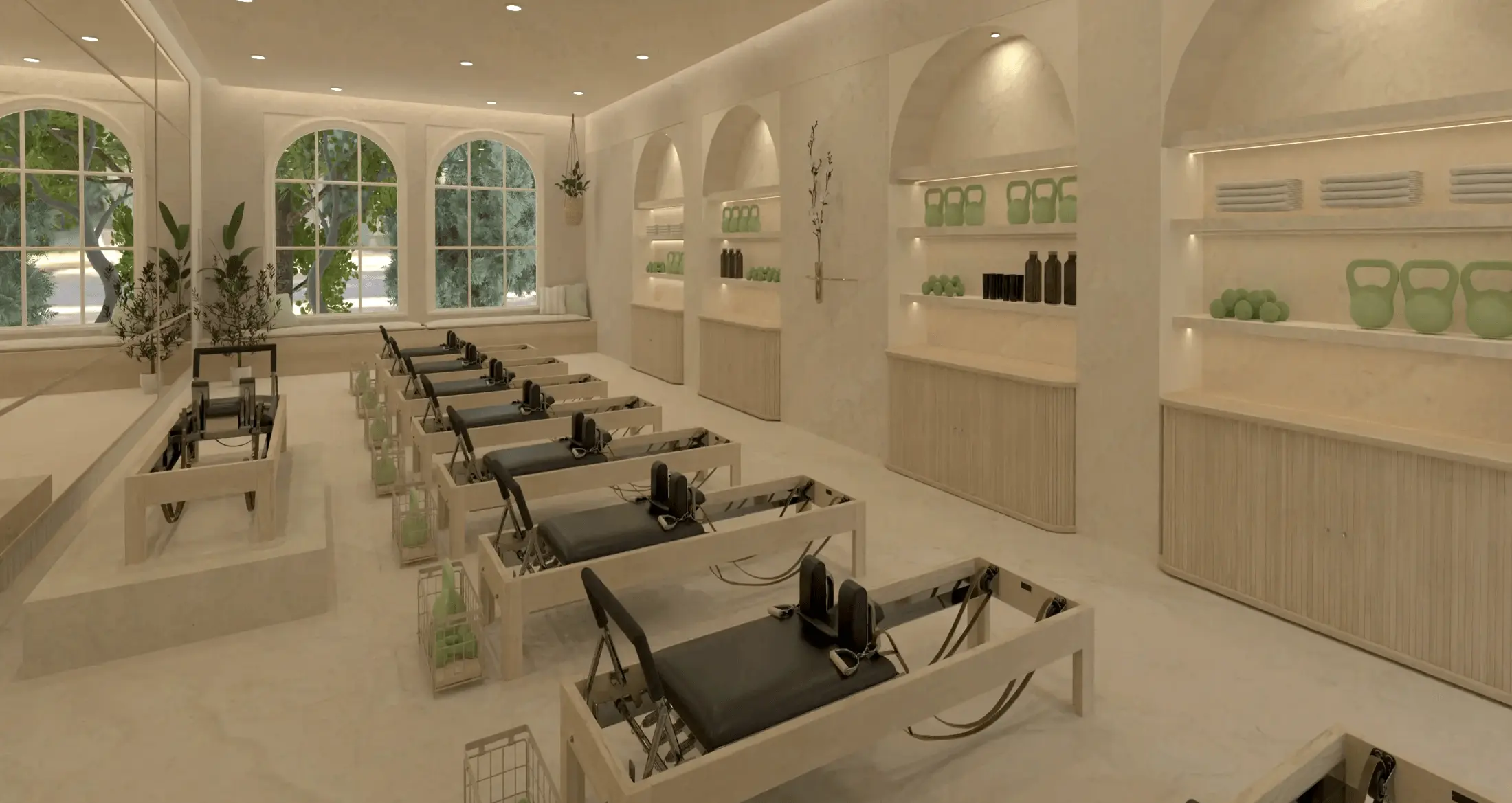 Gym render example 4