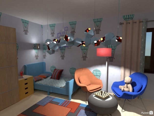 Декор детской комнаты - Articles about Apartments 8 by Olga Kukushkina image