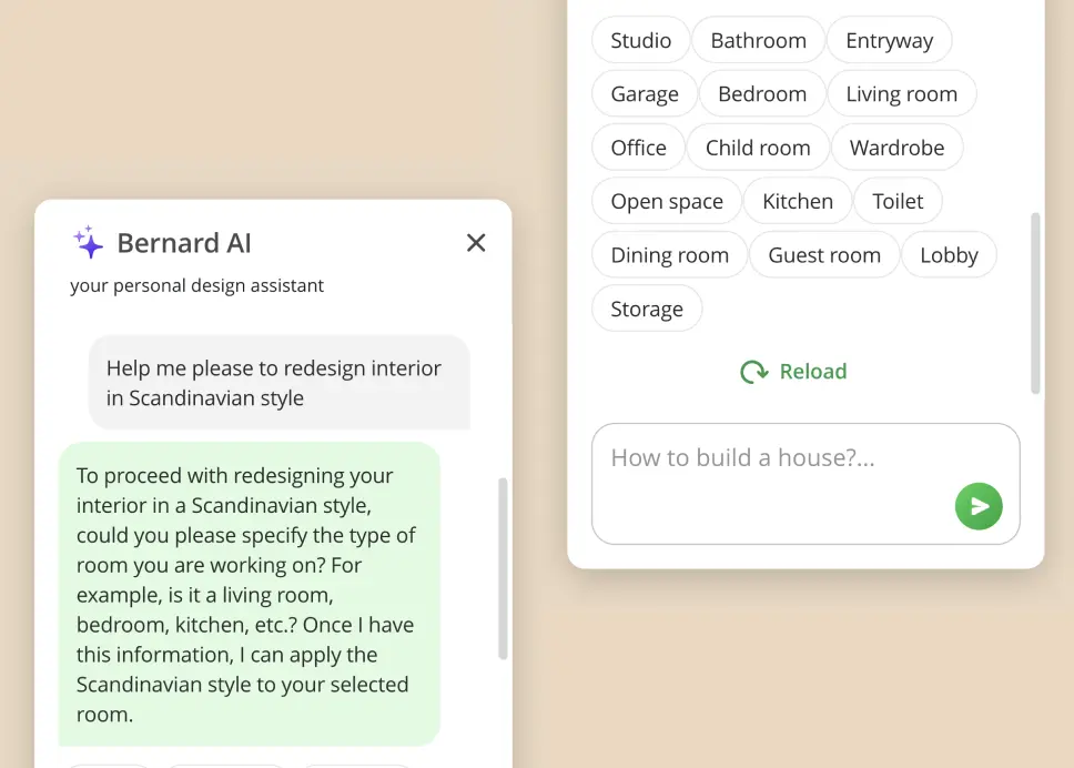 furniture item from Planner 5D catalog