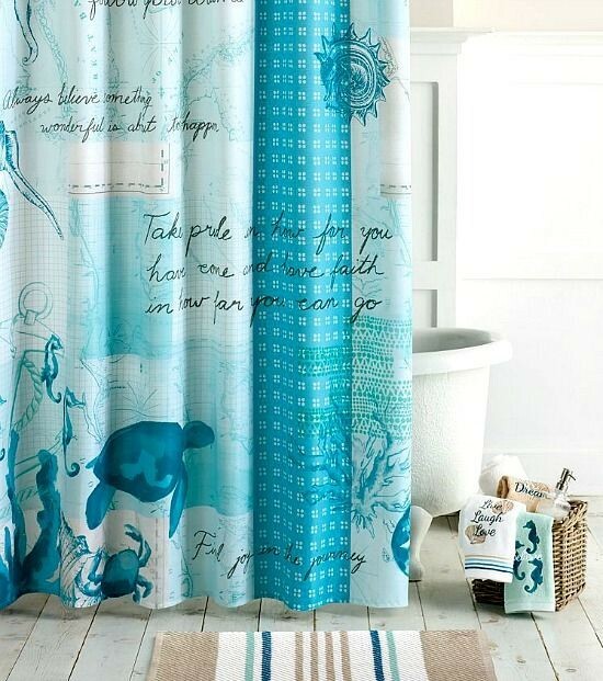 +30 Shower Curtains that Will Make You Wish to Take a Shower - Articles about Beautiful Decor 29 by  image