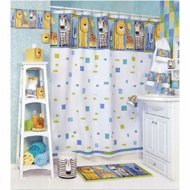 +30 Shower Curtains that Will Make You Wish to Take a Shower - Articles about Beautiful Decor 30 by  image