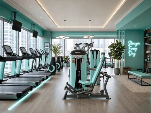 Residential fitness center