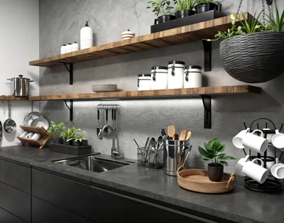 Kitchen designed in Planner 5D