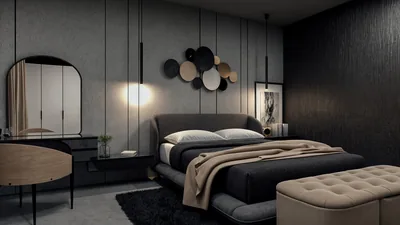 Bedroom designed in Planner 5D