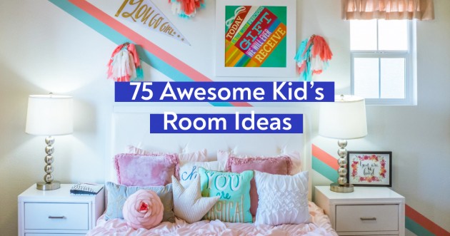 Wonderful cool bedrooms ideas for girls 75 Awesome Kids Room Ideas Girls And Boys Bedroom Design Decor Tips Articles About Apartment
