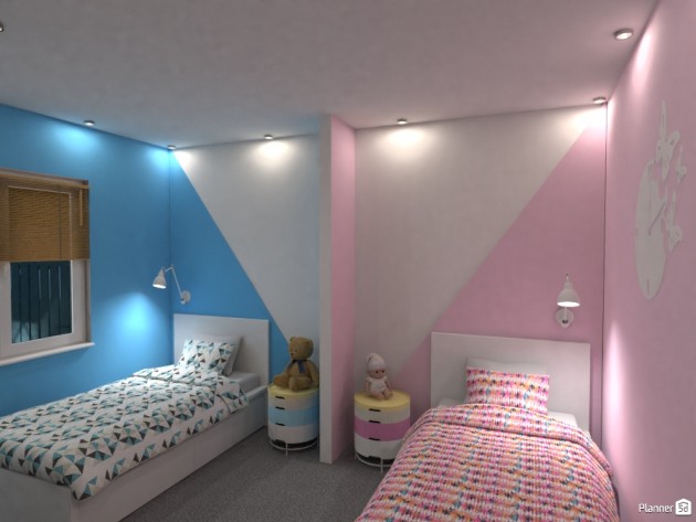 Girls And Boys Bedroom Design Decor, Curtains For Boy And Girl Sharing A Room
