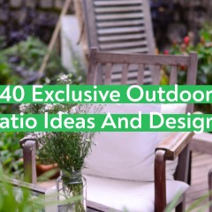 40 Exclusive Outdoor Patio Ideas And Designs