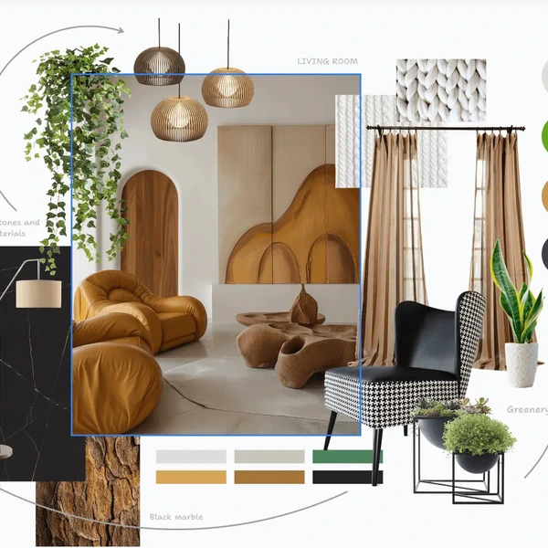 Living Room - Earth Tones #152 by User 182454316