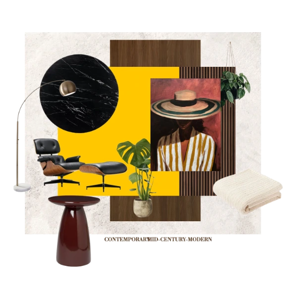 Contemporary Mid-Century Modern #668 by Vanessa