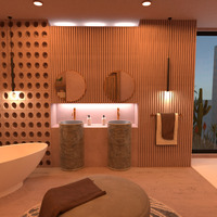 photos meubles décoration salle de bains eclairage idées