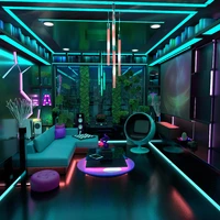 photos salón iluminación ideas