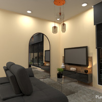 zdjęcia mieszkanie pokój dzienny oświetlenie mieszkanie typu studio pomysły