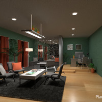 zdjęcia meble wystrój wnętrz biuro oświetlenie mieszkanie typu studio pomysły