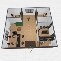 Projeto senac planta - Free Online Design | 3D Office Floor Plans by ...