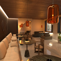 идеи декор кухня освещение кафе архитектура идеи