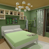 nuotraukos baldai dekoras miegamasis apšvietimas idėjos