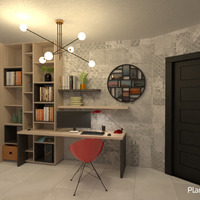 fotos mobílias decoração escritório iluminação estúdio ideias