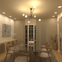 fotos casa decoração iluminação sala de jantar ideias