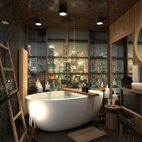 photos appartement décoration salle de bains studio idées