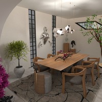 fotos apartamento mobílias decoração iluminação sala de jantar ideias