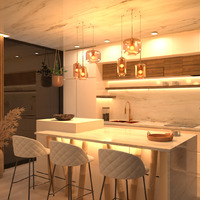 fotos casa decoración cocina iluminación ideas