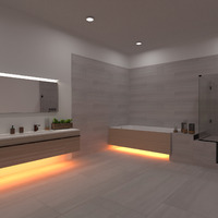 fotos decoración cuarto de baño iluminación ideas