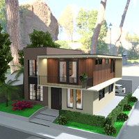 fotos casa decoración exterior paisaje ideas