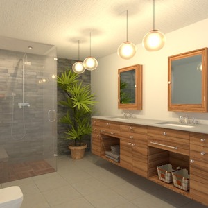 photos appartement maison décoration salle de bains eclairage idées