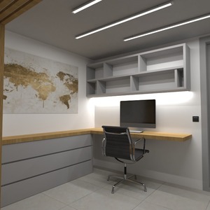 fotos mobílias decoração escritório iluminação reforma ideias