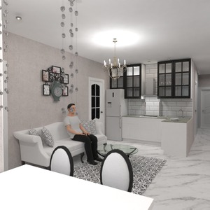 zdjęcia mieszkanie meble wystrój wnętrz pokój dzienny kuchnia oświetlenie remont jadalnia przechowywanie mieszkanie typu studio pomysły