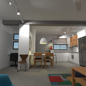 fikirler apartment living room kitchen ideas