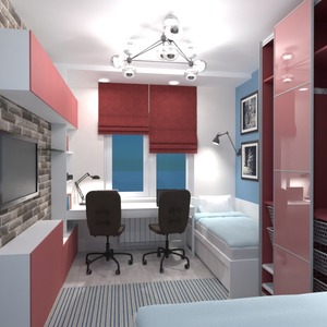 photos appartement maison meubles décoration chambre à coucher chambre d'enfant bureau eclairage rénovation espace de rangement idées