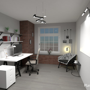 fotos apartamento muebles despacho iluminación ideas