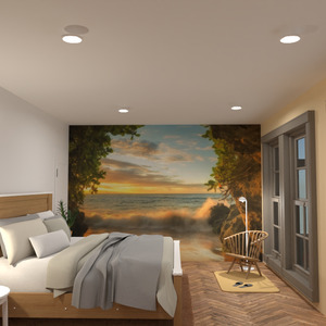 照片 独栋别墅 装饰 卧室 照明 创意