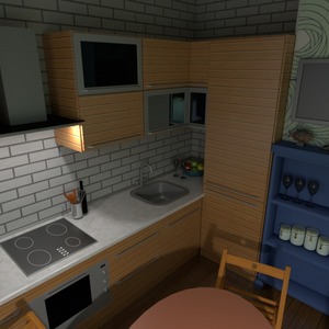 nuotraukos butas virtuvė renovacija sandėliukas idėjos