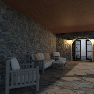 zdjęcia dom meble na zewnątrz oświetlenie wejście pomysły