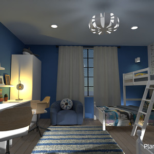 fotos muebles habitación infantil iluminación ideas