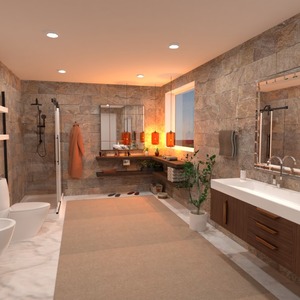 photos maison décoration salle de bains chambre à coucher eclairage idées