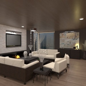 zdjęcia meble pokój dzienny oświetlenie mieszkanie typu studio pomysły