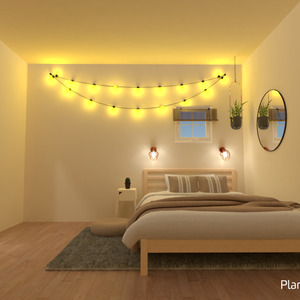photos décoration diy chambre à coucher eclairage idées