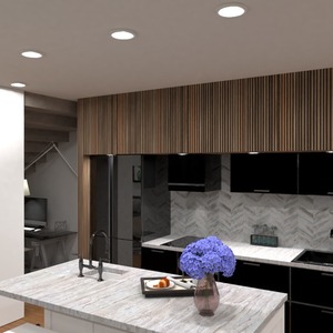 nuotraukos namas miegamasis svetainė virtuvė apšvietimas idėjos