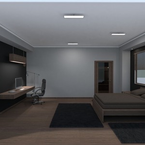 foto appartamento casa decorazioni camera da letto studio illuminazione monolocale idee