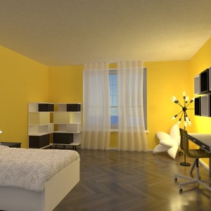 zdjęcia sypialnia pokój diecięcy oświetlenie mieszkanie typu studio pomysły
