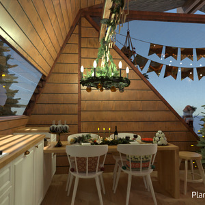 foto casa cucina oggetti esterni illuminazione idee