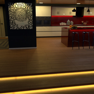 fotos wohnzimmer küche beleuchtung café esszimmer ideen