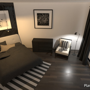 photos maison meubles chambre à coucher eclairage rénovation idées