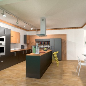 nuotraukos butas namas svetainė virtuvė valgomasis idėjos
