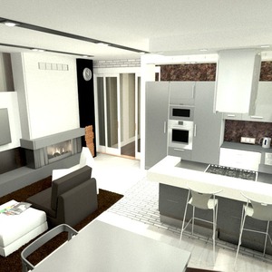 zdjęcia pokój dzienny kuchnia gospodarstwo domowe pomysły