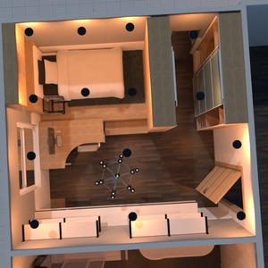 zdjęcia meble wystrój wnętrz pokój diecięcy oświetlenie mieszkanie typu studio pomysły